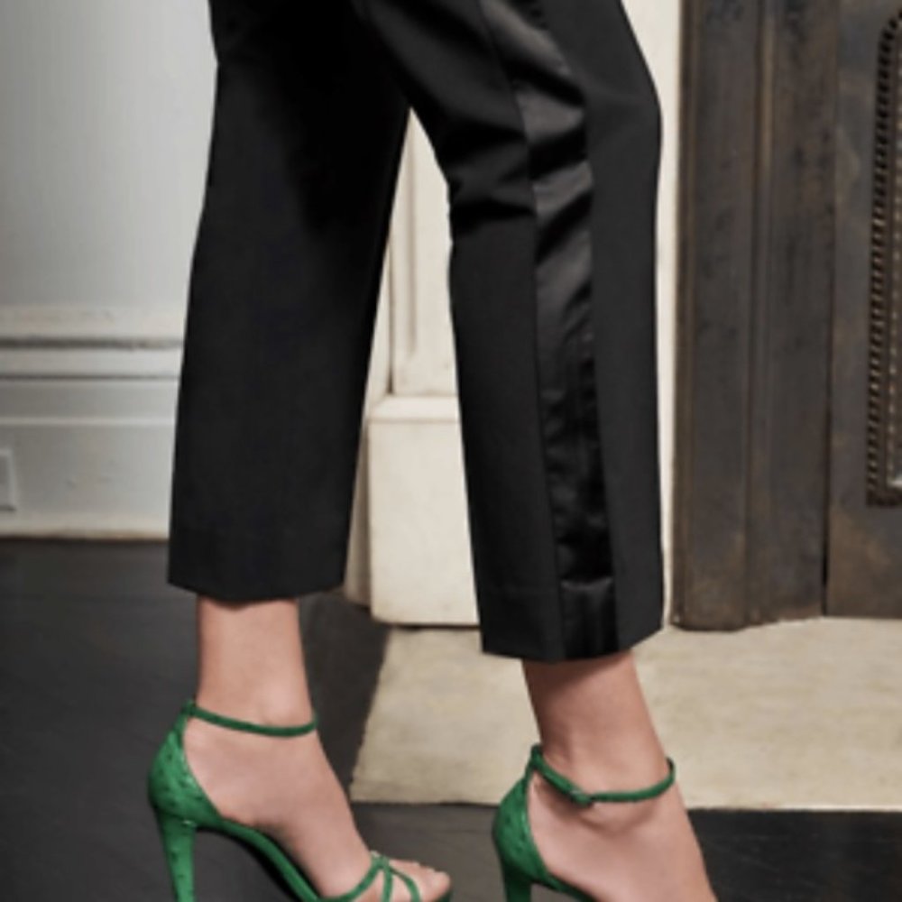 NWT La Ligne Le Cigarette Pants in Black Size 4 - Picture 3 of 15